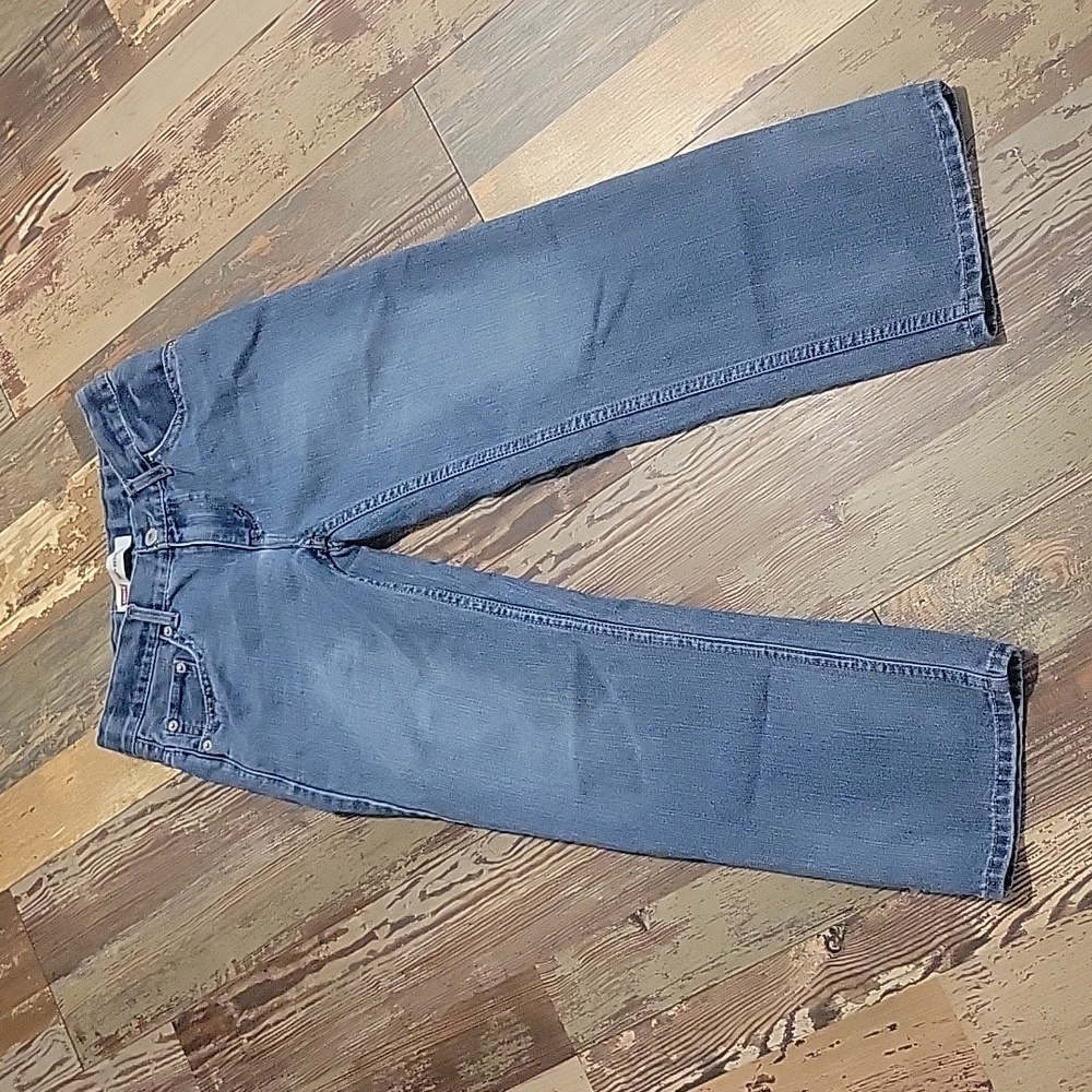 Levi's 505 Denim Blue Jeans Straight Leg  Kids 10H 30/26‎